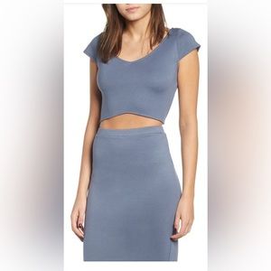 Leith Skirt and Crop Top Set Size Medium